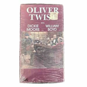 Oliver Twist 1985 VHS Sealed Dickie Moore William Boyd